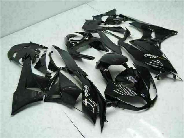 ZX6R 2009-2012 Motorrad Verkleidungen - Schwarz Weiß Ninja 636 ZX6R 2009-2012 Motorrad Verkleidungen - Schwarz Weiß Ninja 636