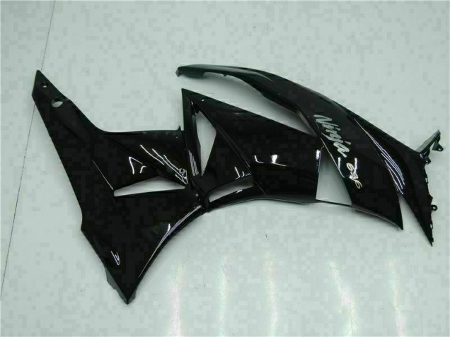 ZX6R 2009-2012 Motorrad Verkleidungen - Schwarz Weiß Ninja 636 ZX6R 2009-2012 Motorrad Verkleidungen - Schwarz Weiß Ninja 636