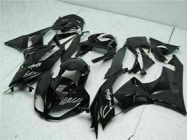 ZX6R 2009-2012 Motorrad Verkleidungen - Schwarz Weiß Ninja 636 ZX6R 2009-2012 Motorrad Verkleidungen - Schwarz Weiß Ninja 636