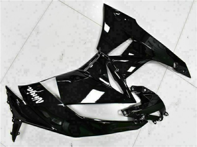ZX6R 2009-2012 Motorrad Verkleidungen - Schwarz Weißer Ninja ZX6R 2009-2012 Motorrad Verkleidungen - Schwarz Weißer Ninja