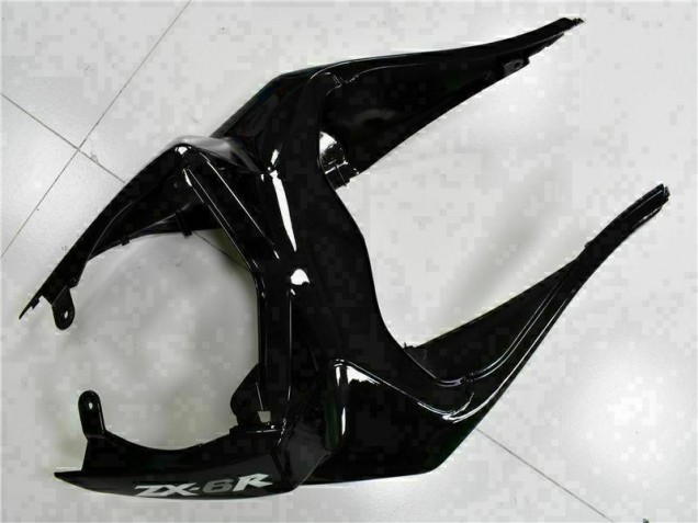 ZX6R 2009-2012 Motorrad Verkleidungen - Schwarz Weißer Ninja ZX6R 2009-2012 Motorrad Verkleidungen - Schwarz Weißer Ninja