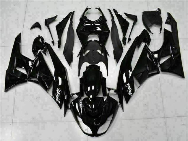 ZX6R 2009-2012 Motorrad Verkleidungen - Schwarz Weißer Ninja ZX6R 2009-2012 Motorrad Verkleidungen - Schwarz Weißer Ninja