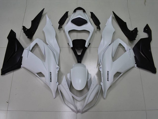ZX6R 2013-2018 Motorrad Verkleidungen - Weiß Schwarz 636 ZX6R 2013-2018 Motorrad Verkleidungen - Weiß Schwarz 636