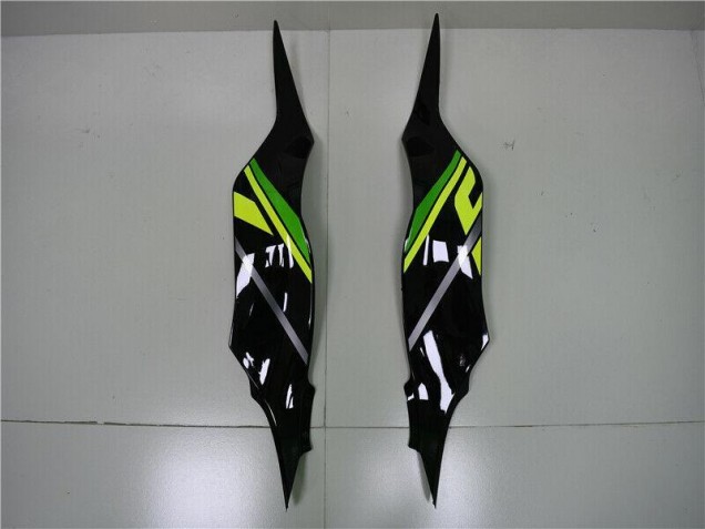 ZX6R 2013-2018 Motorrad Vollverkleidung - Grün Schwarz ZX6R 2013-2018 Motorrad Vollverkleidung - Grün Schwarz