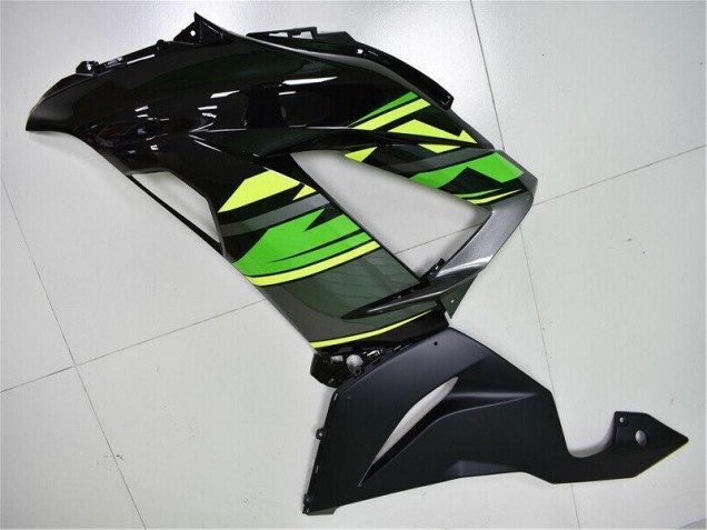 ZX6R 2013-2018 Motorrad Vollverkleidung - Grün Schwarz ZX6R 2013-2018 Motorrad Vollverkleidung - Grün Schwarz