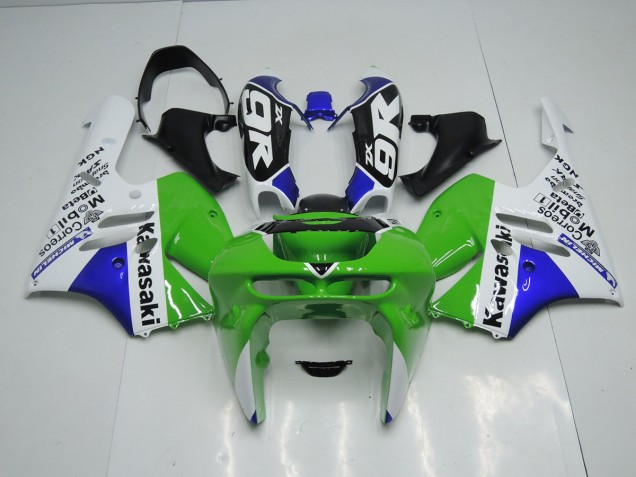 ZX9R 1994-1997 Motorrad Verkleidungen - Grün Weiß ZX9R 1994-1997 Motorrad Verkleidungen - Grün Weiß