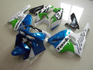 ZX9R 1994-1997 Motorrad Verkleidungen - Hell blau Weiß