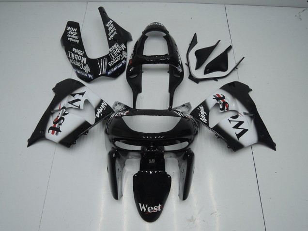 ZX9R 1998-1999 Motorrad Verkleidungen - Schwarz West ZX9R 1998-1999 Motorrad Verkleidungen - Schwarz West