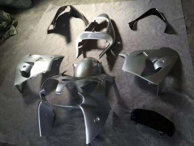 ZX9R 2002-2003 Motorrad Verkleidung - Silber Glänzend Schwarz