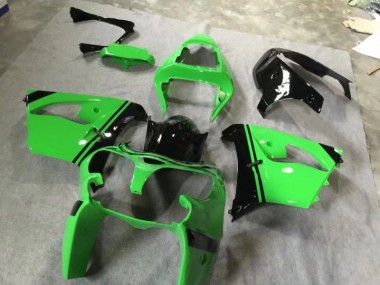 ZX9R 2002-2003 Motorrad Verkleidungen - Grün Glänzend Schwarz